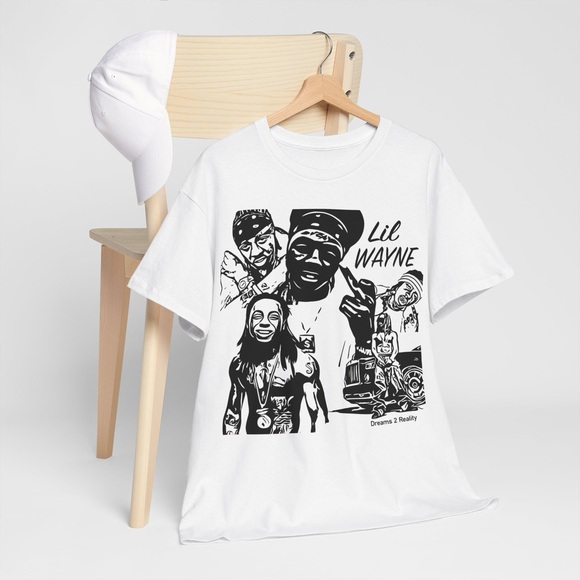 Vintage Lil Wayne Men’s Size Large Gildan Rap T Shirt Y2K Hip Hop Shirt NWT - Picture 5 of 5